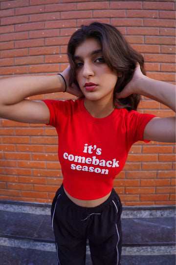 It's Comeback Season -MOOONIVERSE Baby Tee
