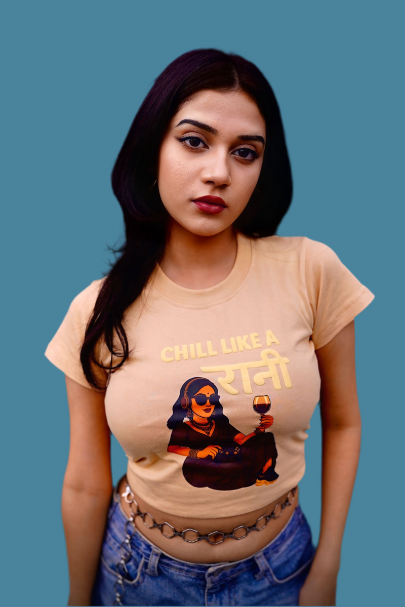 Chill Like A Rani – MOOONIVERSE Baby Tee