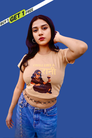Chill Like A Rani – MOOONIVERSE Baby Tee