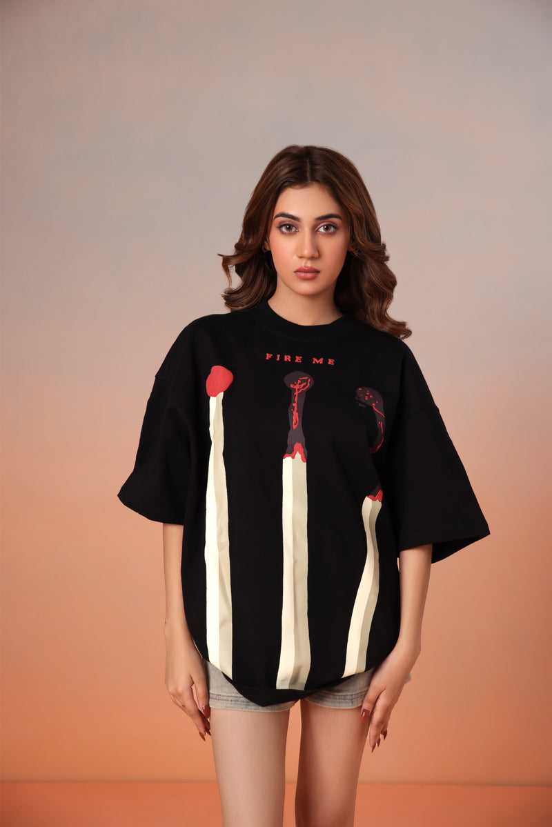 HOTTER THAN YOUR OLD FLAME – PHOENIX EDITION (Black Tee)