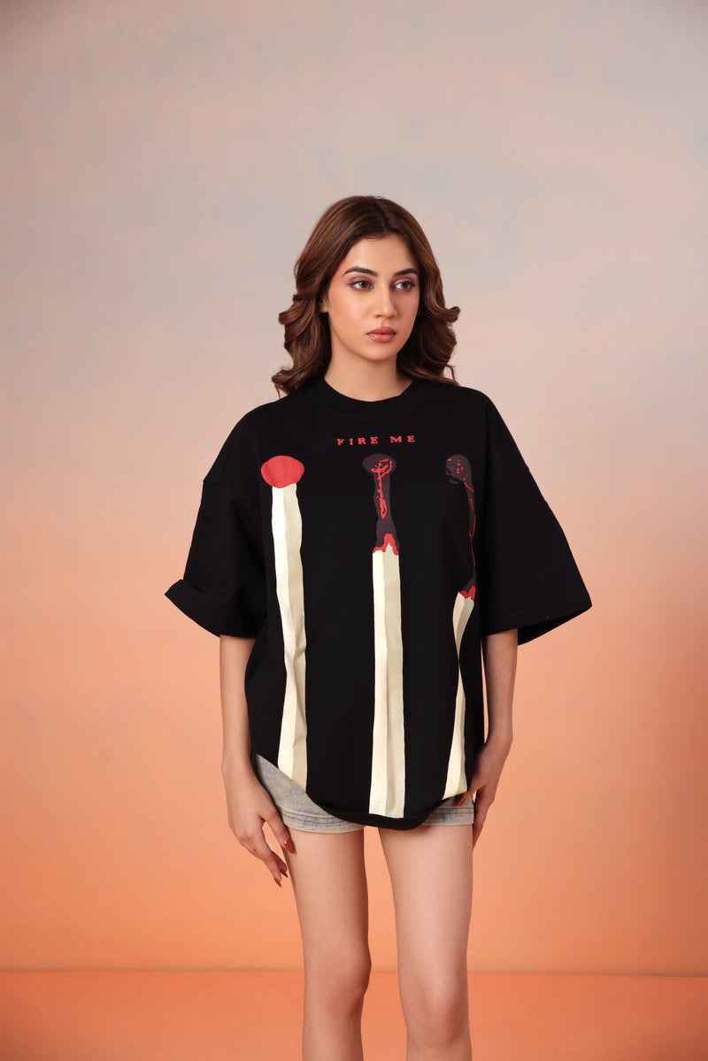 HOTTER THAN YOUR OLD FLAME – PHOENIX EDITION (Black Tee)