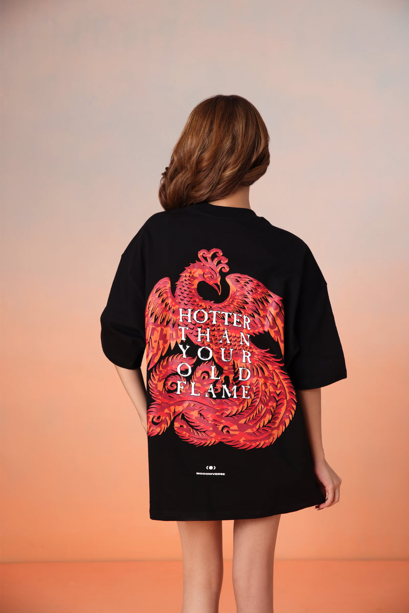 HOTTER THAN YOUR OLD FLAME – PHOENIX EDITION (Black Tee)