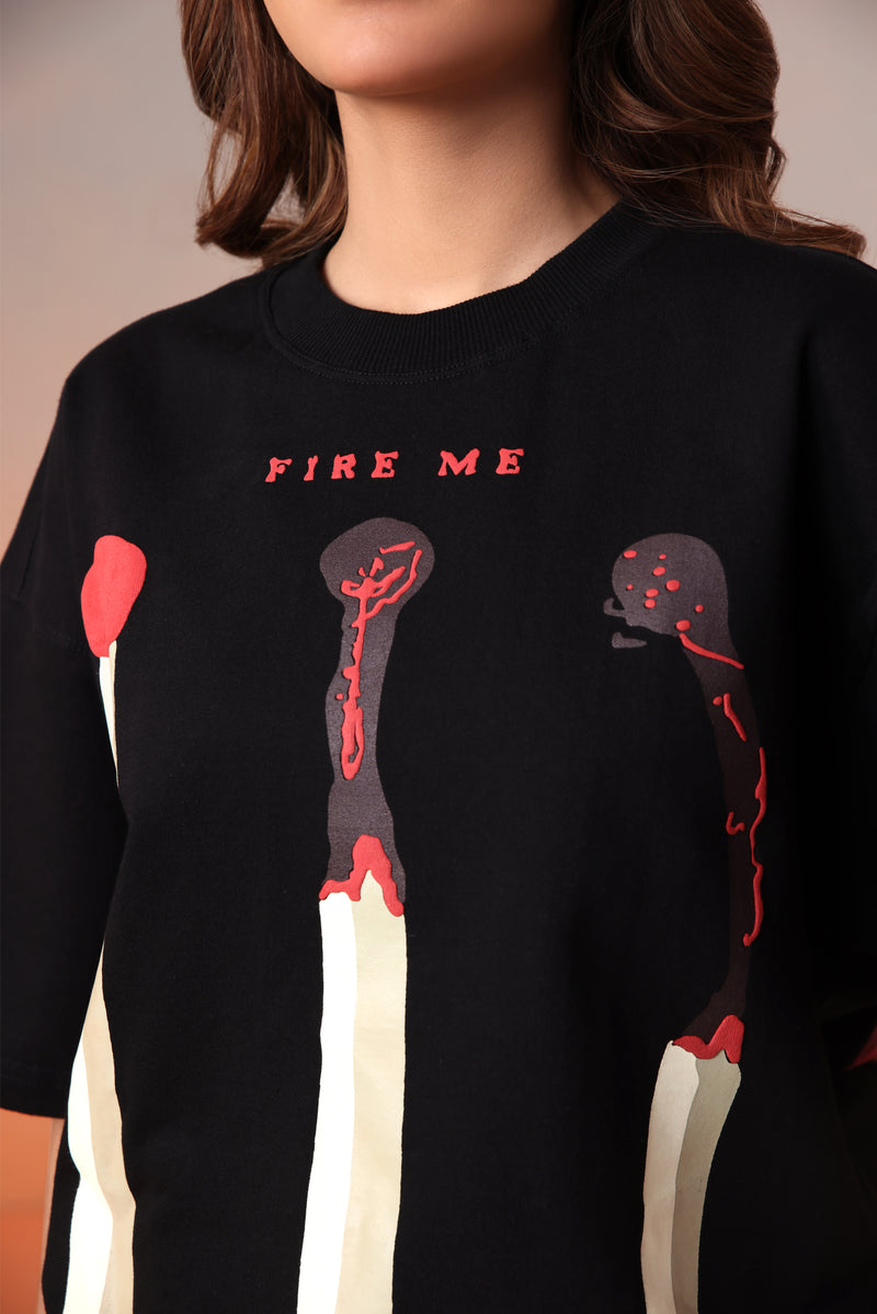 HOTTER THAN YOUR OLD FLAME – PHOENIX EDITION (Black Tee)