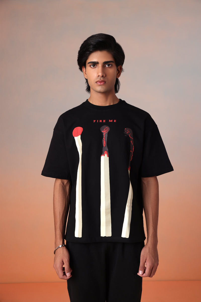 HOTTER THAN YOUR OLD FLAME – PHOENIX EDITION (Black Tee)