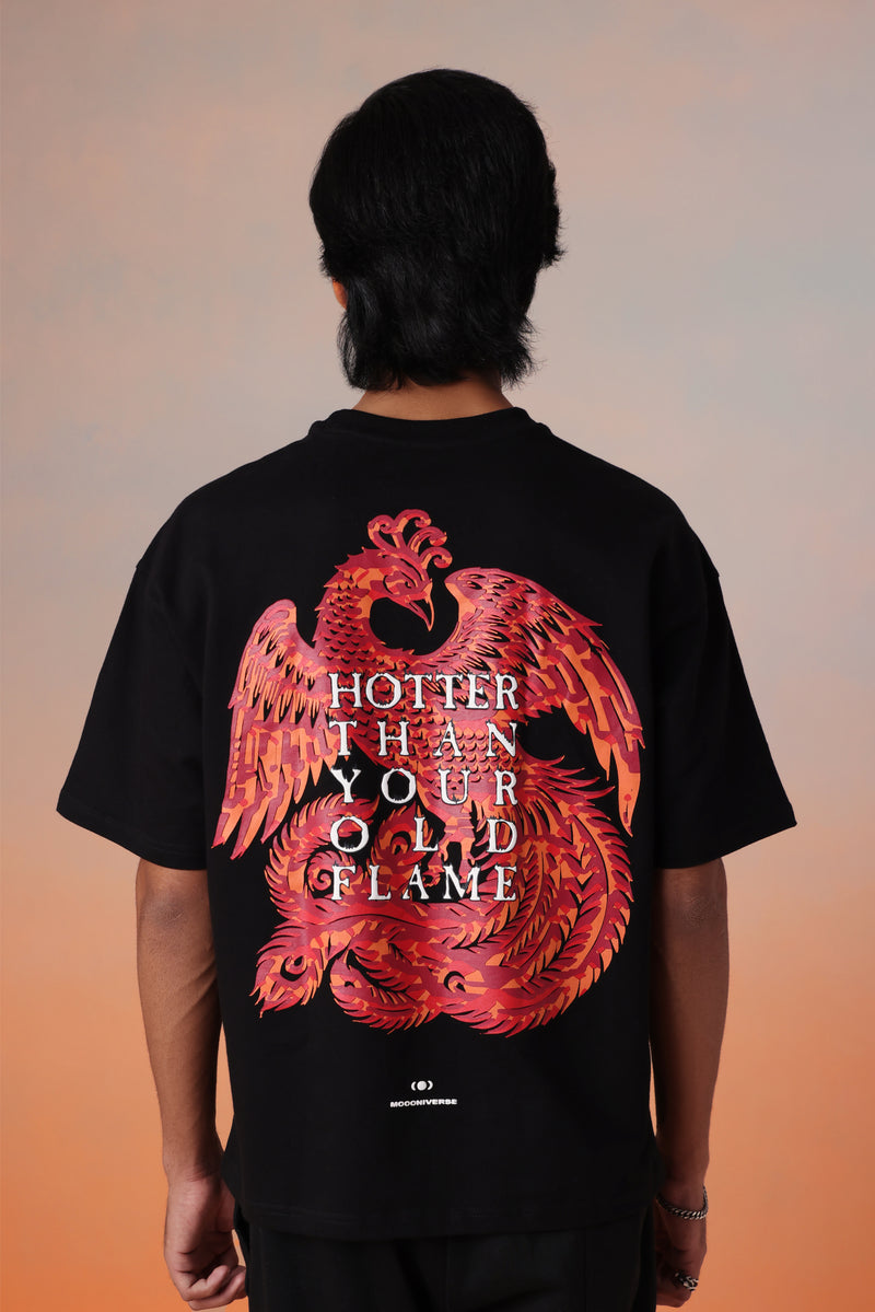 HOTTER THAN YOUR OLD FLAME – PHOENIX EDITION (Black Tee)