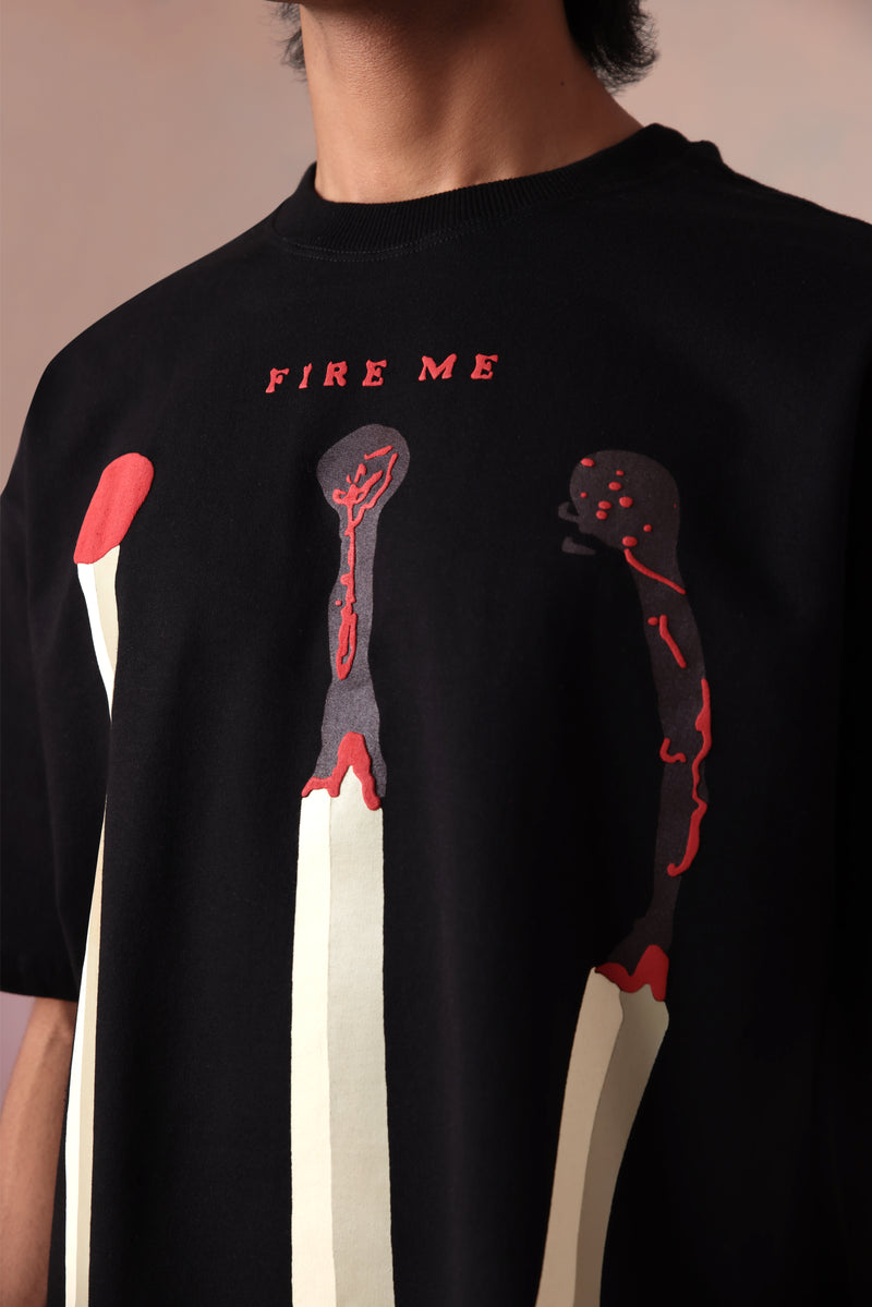 HOTTER THAN YOUR OLD FLAME – PHOENIX EDITION (Black Tee)