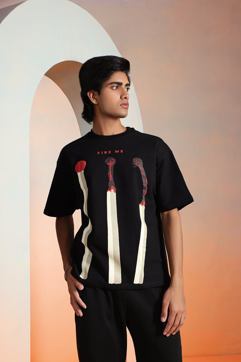 HOTTER THAN YOUR OLD FLAME – PHOENIX EDITION (Black Tee)