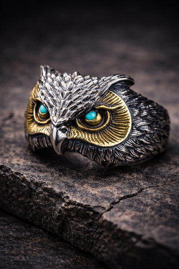 Owl Ring NIGHT CODE