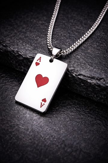 Ace Heart Pendant ACE SCARLET
