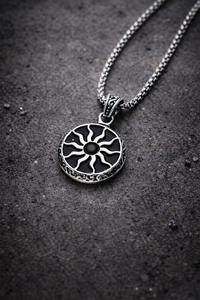 Black Sun Pendant SOLAR VOID