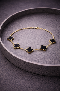 BL211 – Five Black Clover Bracelet / FIVE Night Elements
