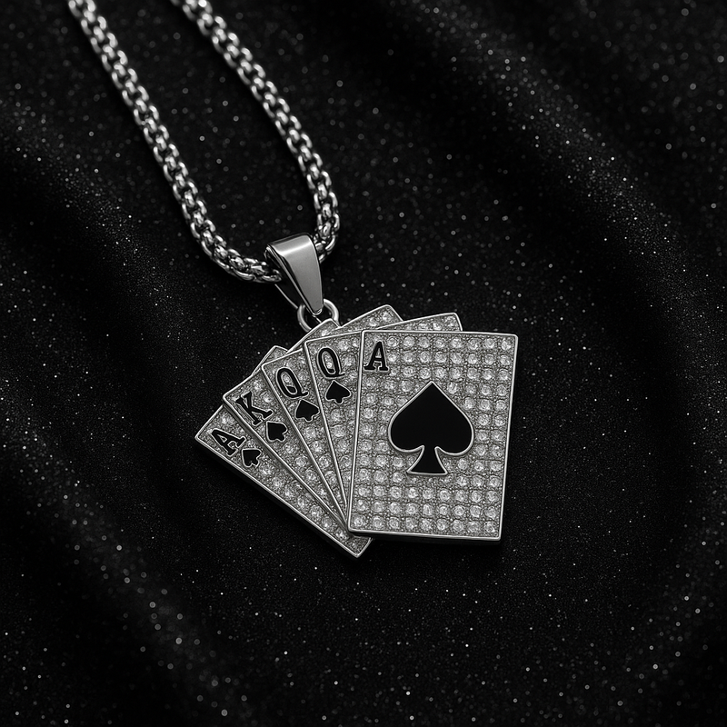 Royal Flush Ice Chain