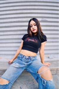 Fuck Karma – MOOONIVERSE Baby Tee