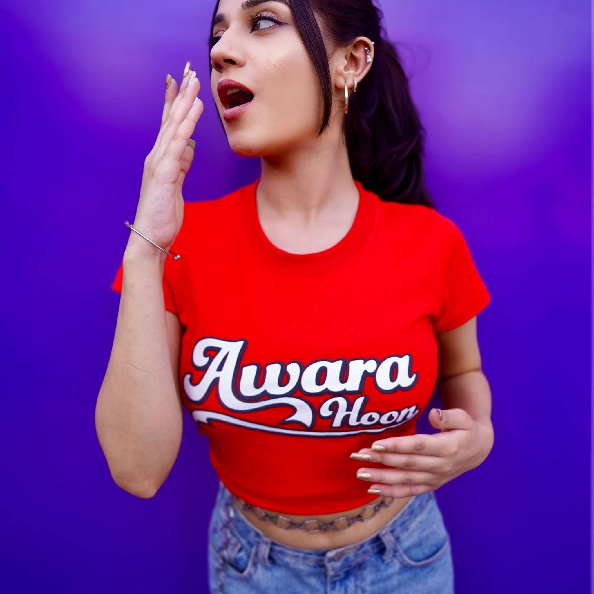 Awaara Hoon – MOOONIVERSE Baby Tee