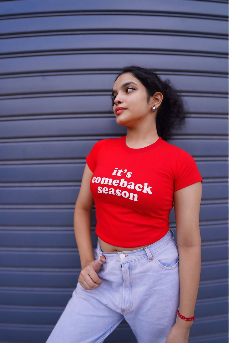 It's Comeback Season -MOOONIVERSE Baby Tee
