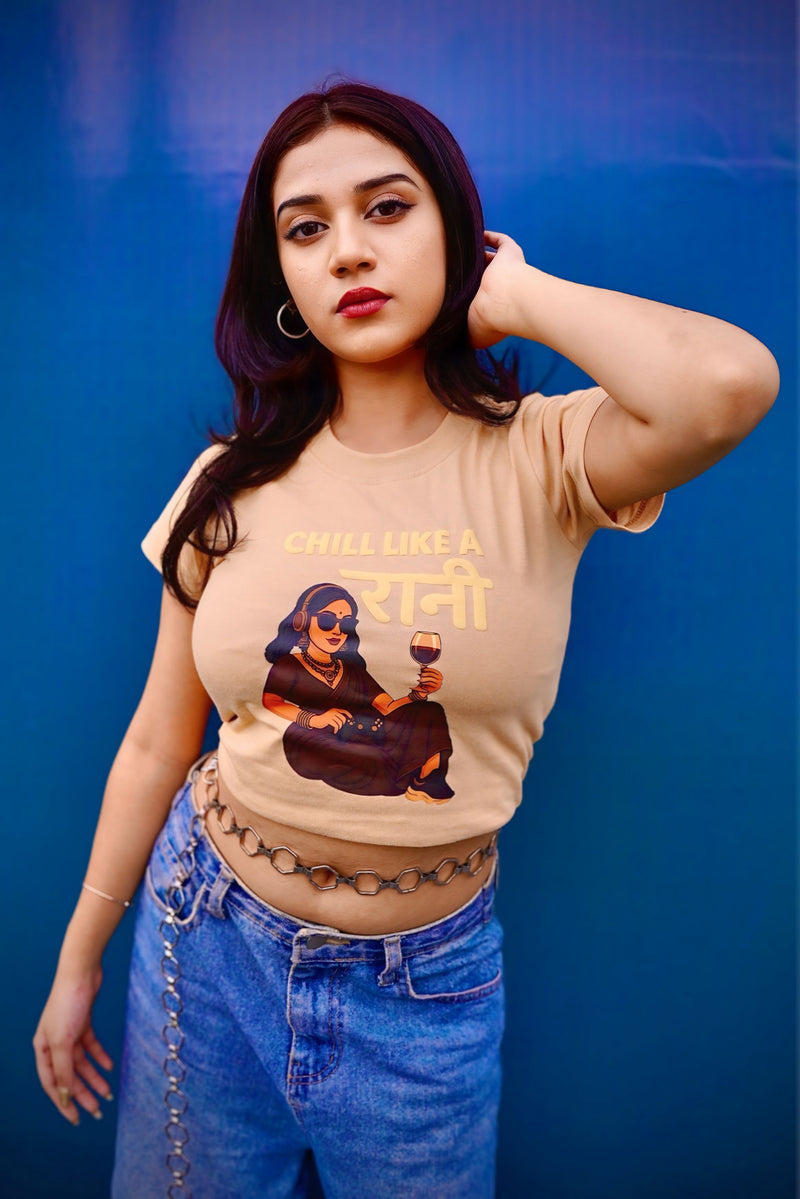 Chill Like A Rani – MOOONIVERSE Baby Tee