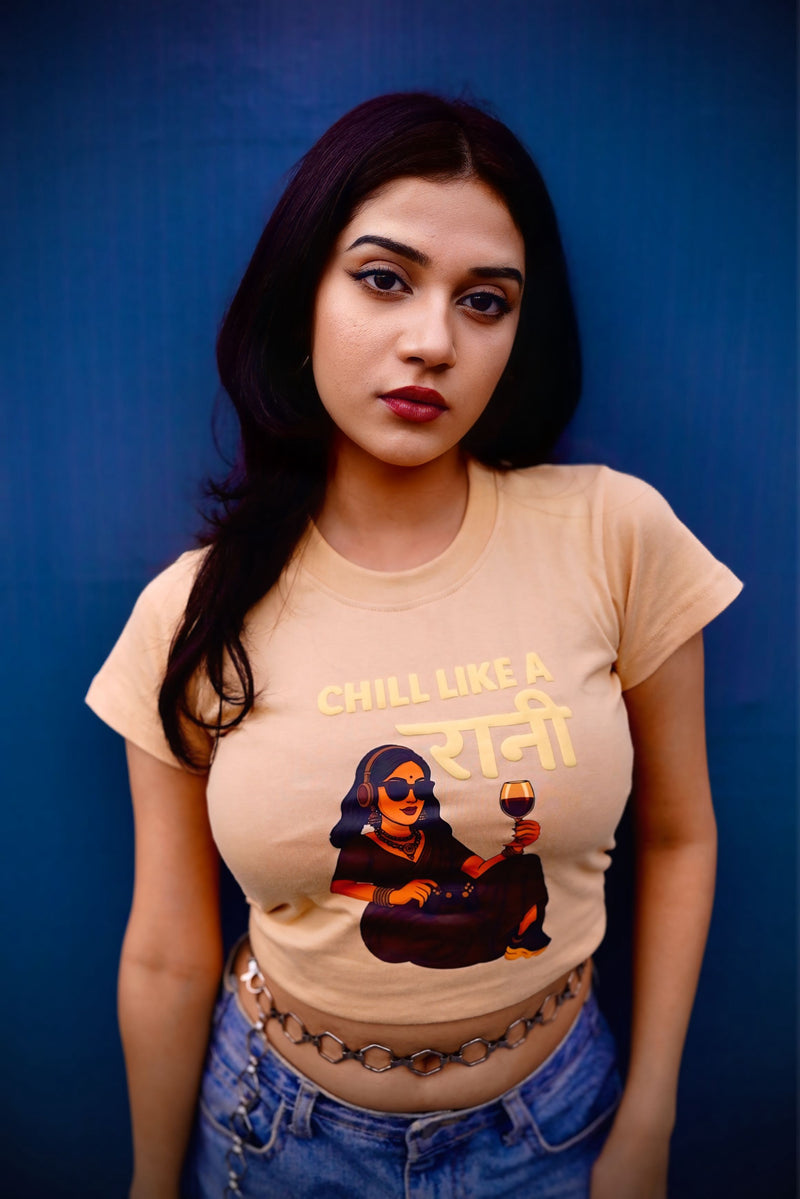 Chill Like A Rani – MOOONIVERSE Baby Tee